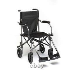 Ultra Lightweight Compact Travel Transit Folding Wheelchair & Travel Carry Bag