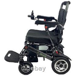 Ultra Lightweight Electric Wheelchair Folding Compact Aluminium Powerchair 19kg