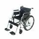 Ultra Lightweight Folding Self-propelled Travel Wheelchair Portable Withlap Belt
