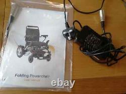 Ultra Lightweight InstaFold Folding Electric Wheelchair 24kg, 4mph