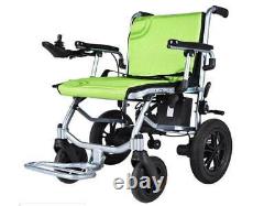 Ultra Lightweight Portable Folding Electric Power Old Elderly Wheelchair