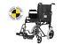 Ultra Lightweight Transit Folding Wheelchair Crash Tested