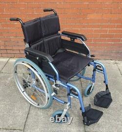 Used Wide Self Propel Wheelchair Aktiv X3 Pro Folding Crash Tested 20 Seat W