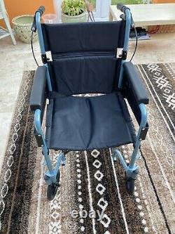 Used lightweight folding wheelchair