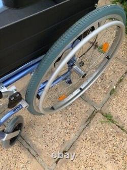 Used lightweight folding wheelchair