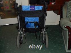 WHEELCHAIR EXCEL G-LITE PRO FOLDING LIGHTWEIGHT COLLECT FROM AL5 area