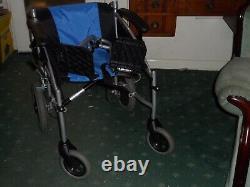 WHEELCHAIR EXCEL G-LITE PRO FOLDING LIGHTWEIGHT COLLECT FROM AL5 area