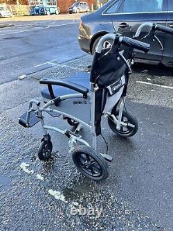 WheelChair-Go Airrex Lt Transit Mobility VGC Collect Gu166jx Used Twice