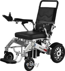 WheelPlus Electric Foldable Wheelchair Lightweight Lithium Battery 2x10AH