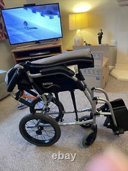 Wheelchair. Karma Ergo Lite KM-2512 lightweight folding wheelchair