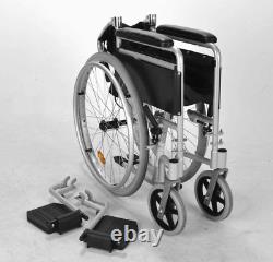 Wheelchair-Lightweight /Self Propelled 8.5kg with lap belt and handbrakes ECSP04