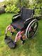 Wheelchair Folding Lightweight Aluminium. Breezy, Sunrise Quickie, Pink. Used
