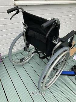 Wheelchair lightweight aluminium folding New in box