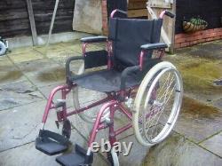 Wheelchair self propelled used