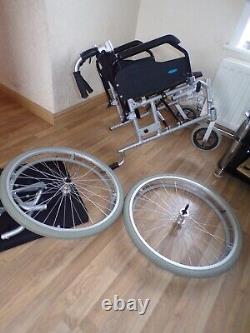 Wheeltec Self Propelled Wheel Chair Quick Release Wheels & Padded Seat 19 Inch