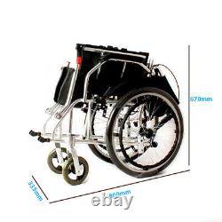 Wheelwing Aluminium Travel Wheelchair Lightweight Fully Folding Self Propelled