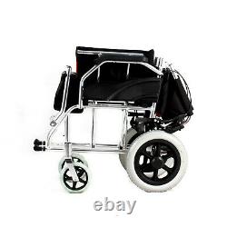Wheelwing Light weight Aluminium Transit Travel Wheelchair Fully Portable