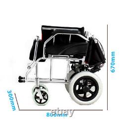 Wheelwing Light weight Aluminium Transit Travel Wheelchair Fully Portable