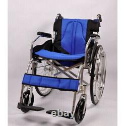 Woo New Air Cushion Lightweight Folding Wheelchair Mobility Manual 100kg