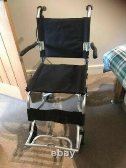 Z-Tec Travel wheelchair 7.5kg ultra lightweight folding compact attendant push