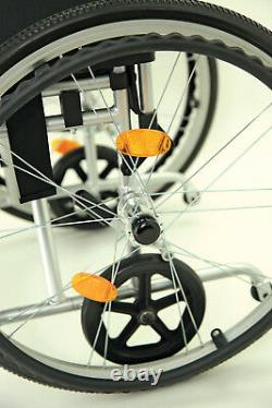 ZTEC Hybrid Lightweight Self Propelled Folding Aluminium Manual Wheelchair